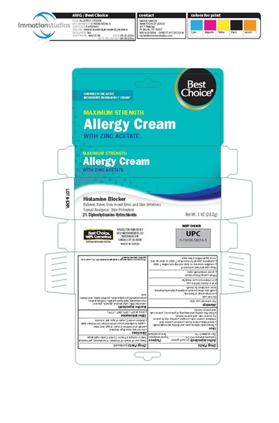 Bc Allergy Relief Cream 1oz Package
